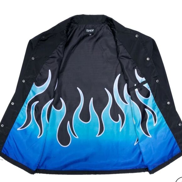 🔥Ripndip Hades Black Coaches Windbreaker Jacket! - Picture 3 of 16